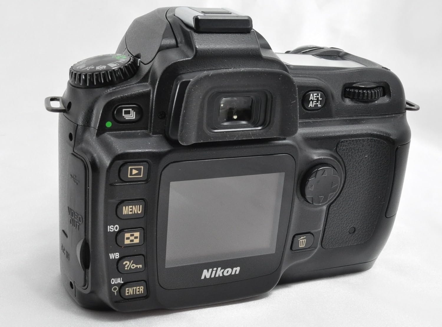 Nikon D50 Black DSLR Camera Single Body D50B