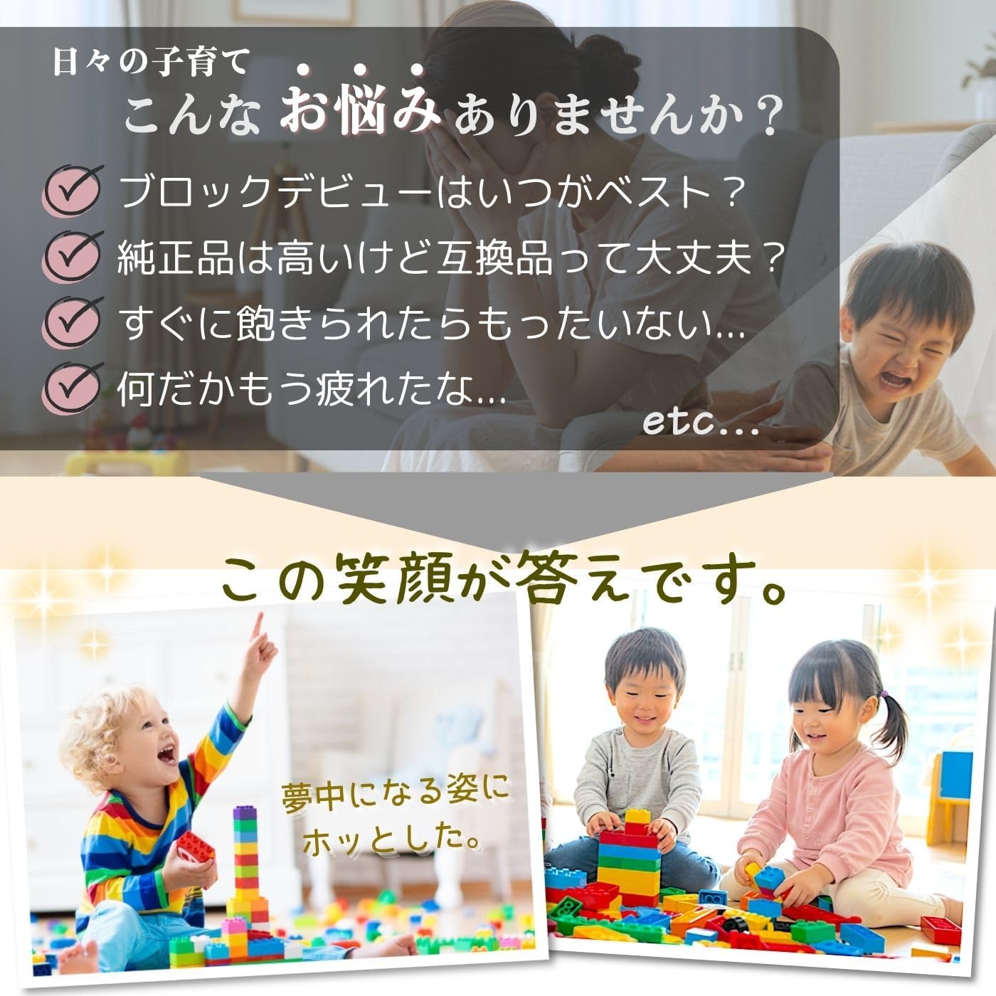 Duplo Anpanman Compatible Basic Blocks Idea Box Add-on Large Capacity 500g Assorted (Set A)
