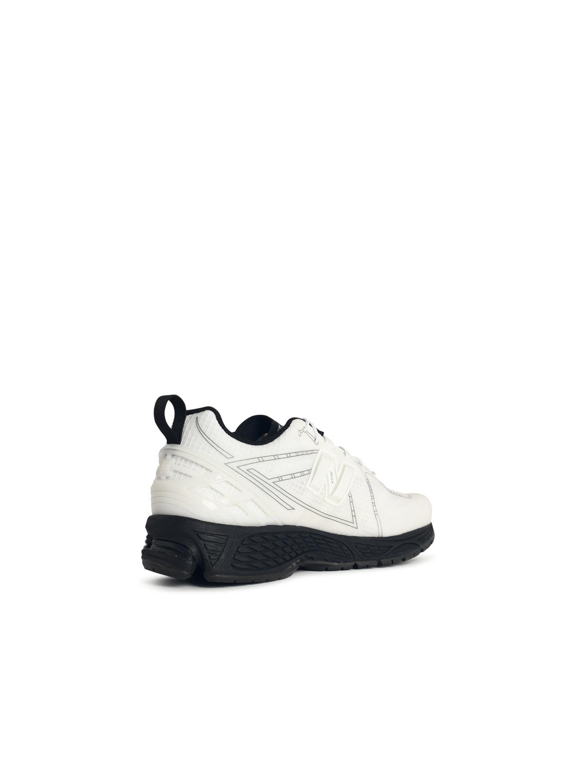 Designer Brand New Balance '1906'白い生地スニーカー - Image 4