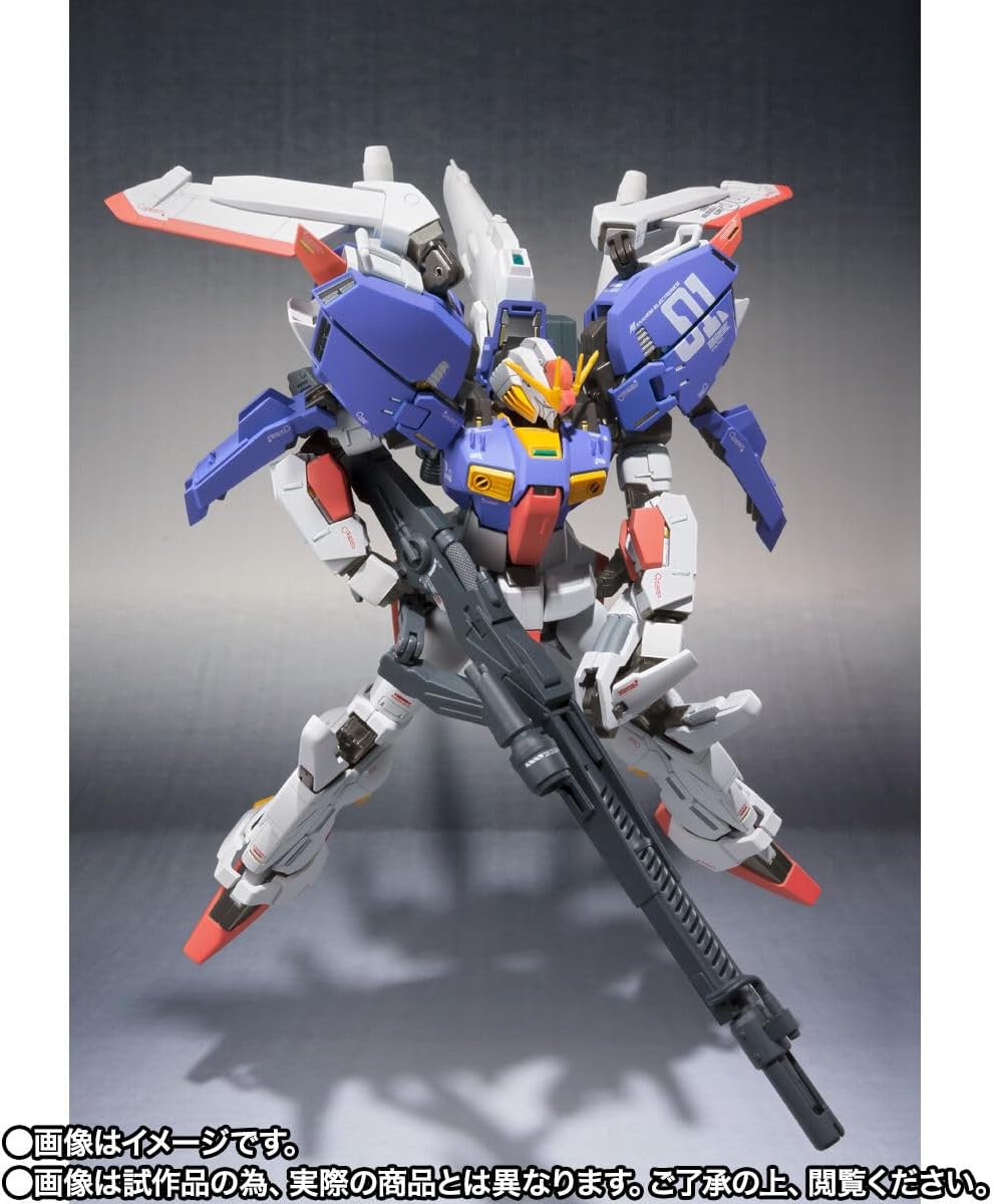 Metal Robot Spirits (Ka Signature) S Gundam Booster Unit Mounted Gundam Sentinel Painted Action Figure