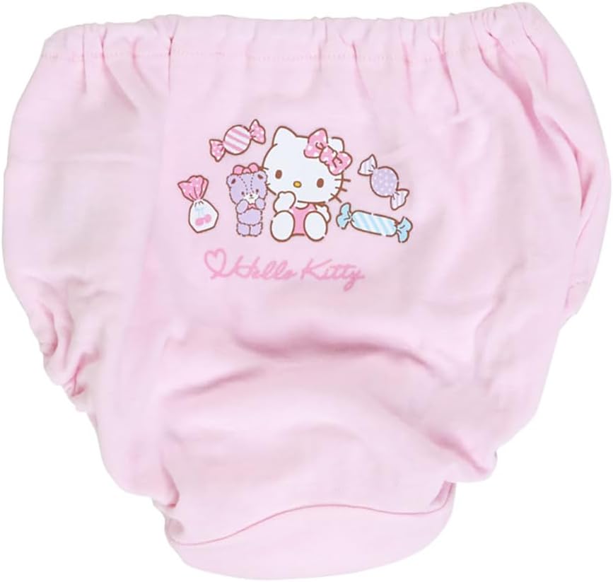 Sanrio 491861 Kids Panties, Set of 3, 43.3 inches (110 cm), Hello Kitty, Character