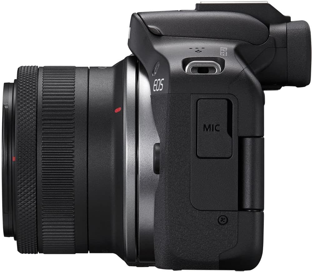 Canon EOS R50 Mirrorless Camera Kit - APS-C RF Camera with 18-45mm Lens, 4K Video, Dual Pixel AF II & Variable Angle Touch Screen (5811C012) + Canon Shoulder Bag + 64GB Memory Card