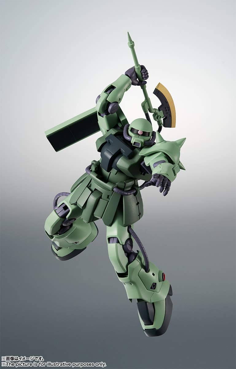 Robot Spirits Mobile Suit Gundam 0083 [SIDE MS] MS-06F-2 Zaku IIF2 Type Version A.N.I.M.E. Approx. 4.9 inches (125 mm), ABS & PVC Pre-painted Action Figure
