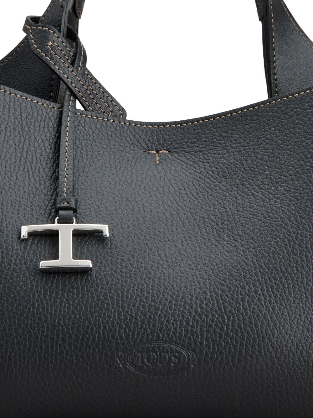 Tods トッド 'S ミニレザーショッピングバッグ - Image 4