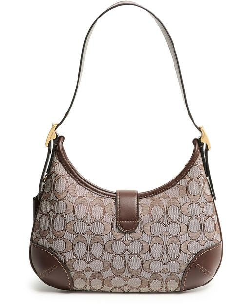 COACH Hamptons signature jacquard hobo bag - Image 4