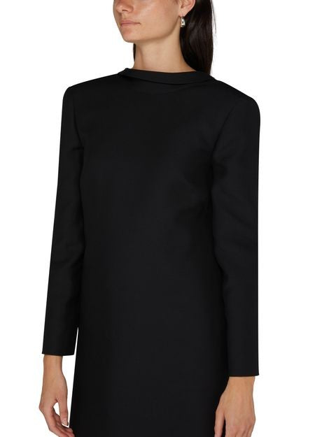 VALENTINO GARAVANI ノット付き クレープ クチュール ショートドレス - Image 4