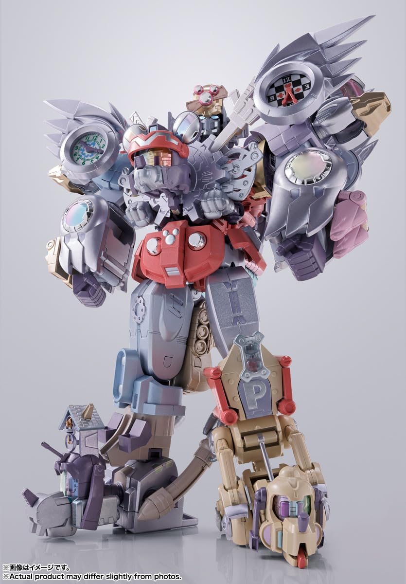 TAMASHII NATIONS Super Alloy Super Magic Combination King Robot Mickey & Friends Disney 100 Years of Wonder Approximately 220mm (8.7 inches) Diecast & AVS & PVC Pre-painted Action Figure