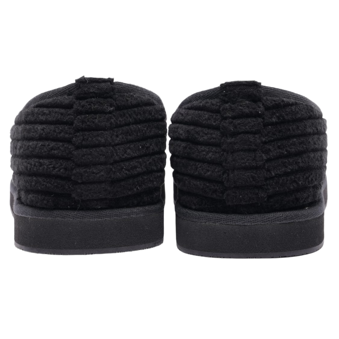 CHROME HEARTS 'BLACK' DAGGER SLIPPERS