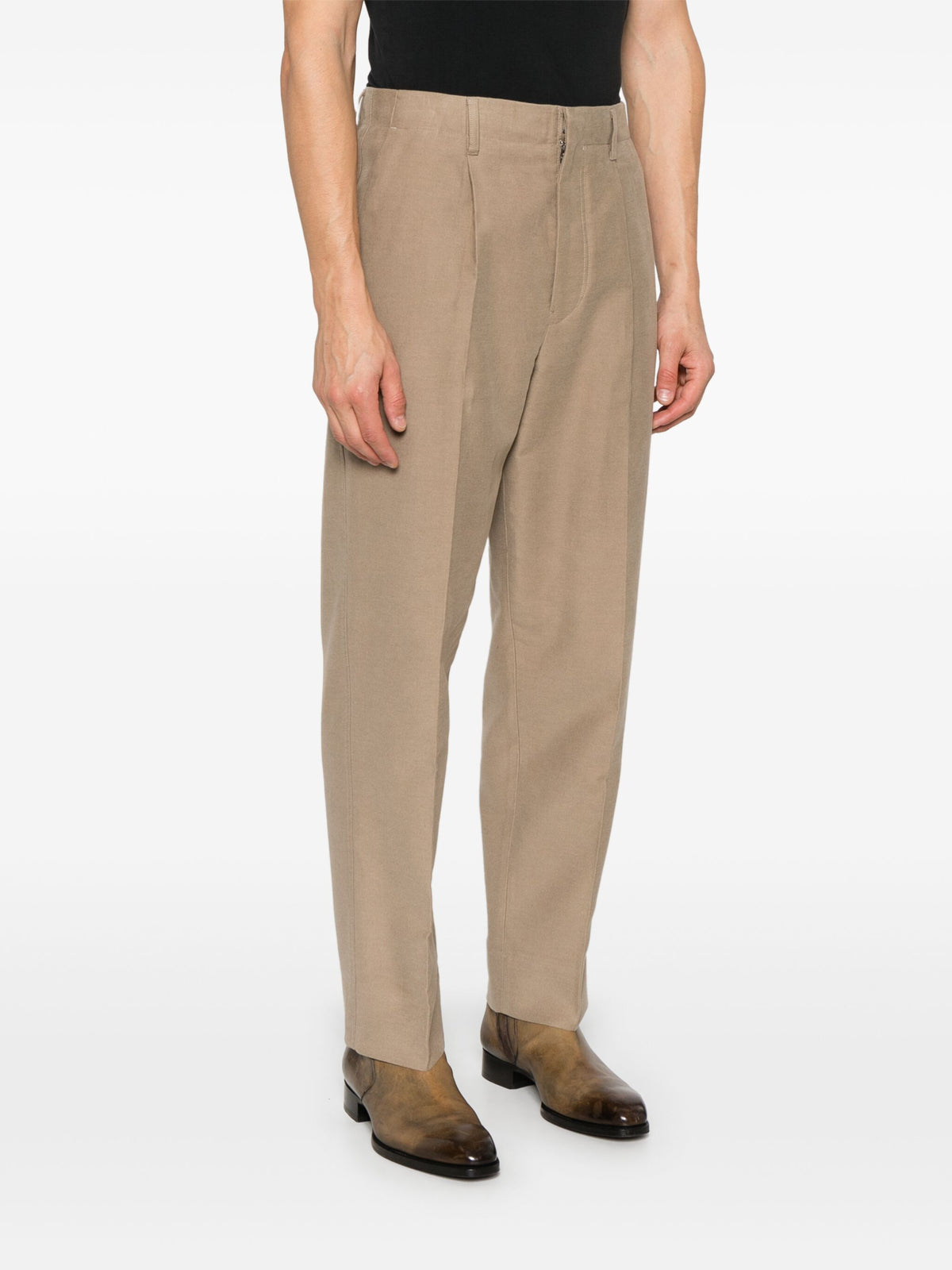 Zegna Zegna Cotton And Cashmere Pants - Image 4