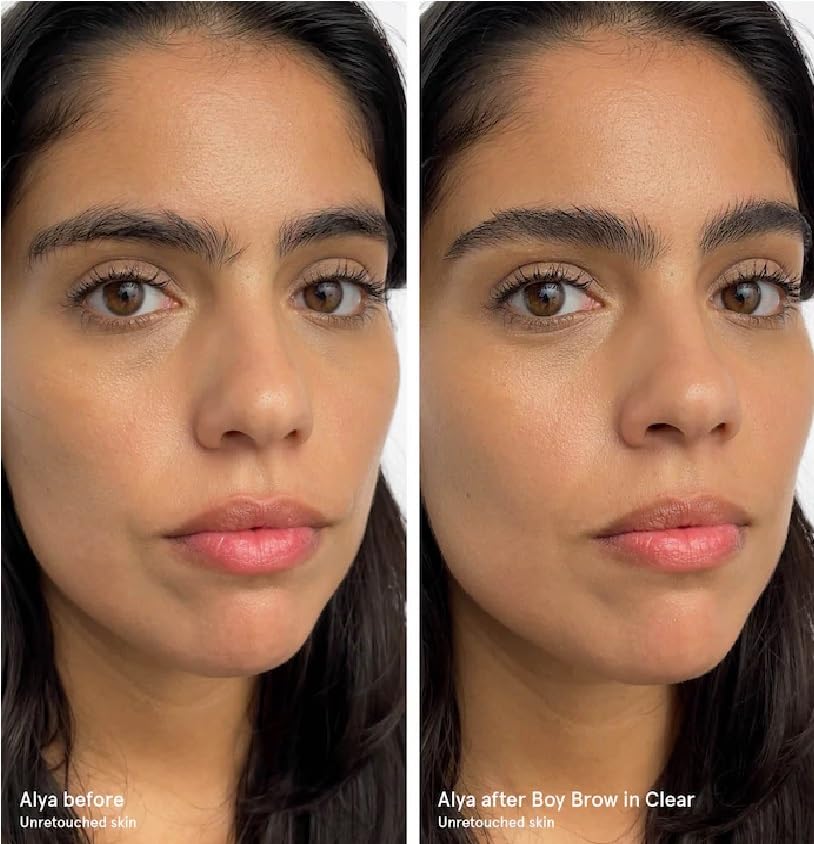G'lossier Boy Brow - Pomada de gel voluminizador para cejas 0.13 onzas (rubio) + parche adicional para el acné (36 piezas)