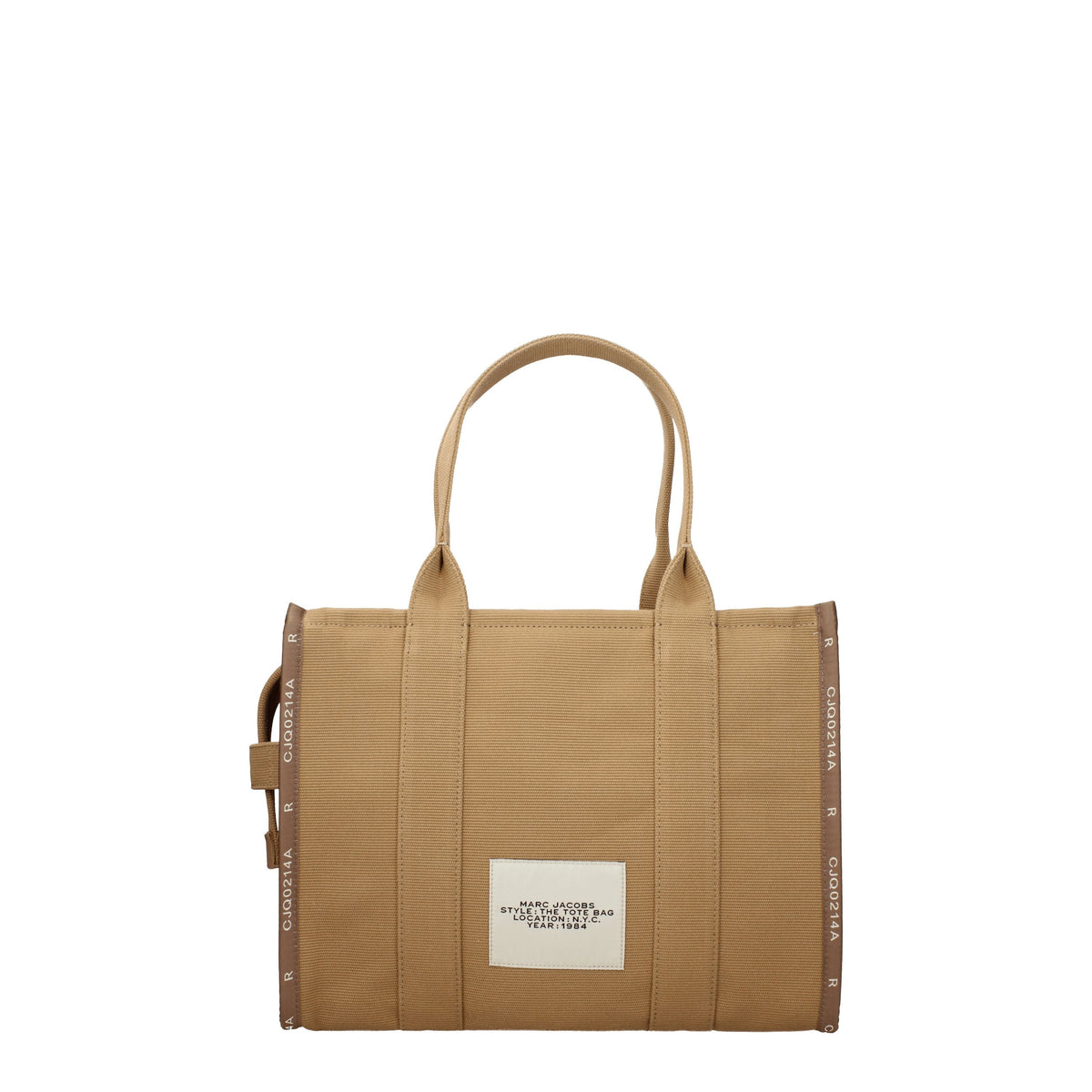 Marc マークジェイコブスショルダーバッグ女性ファブリックブラウン/ラクダ - Image 4