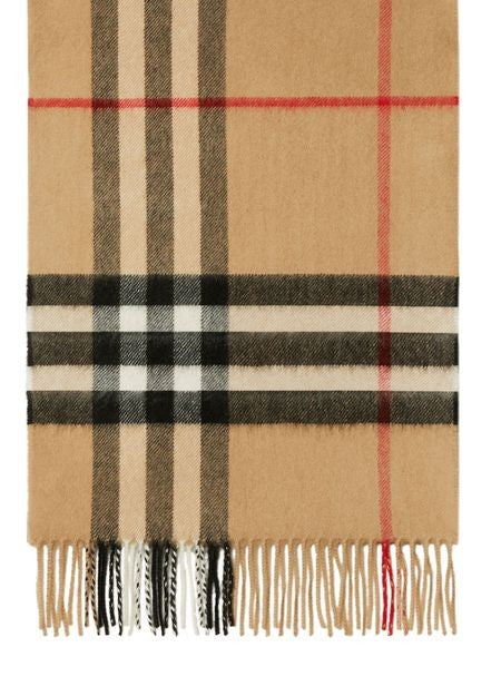 BURBERRY チェック カシミア製スカーフ - Image 4