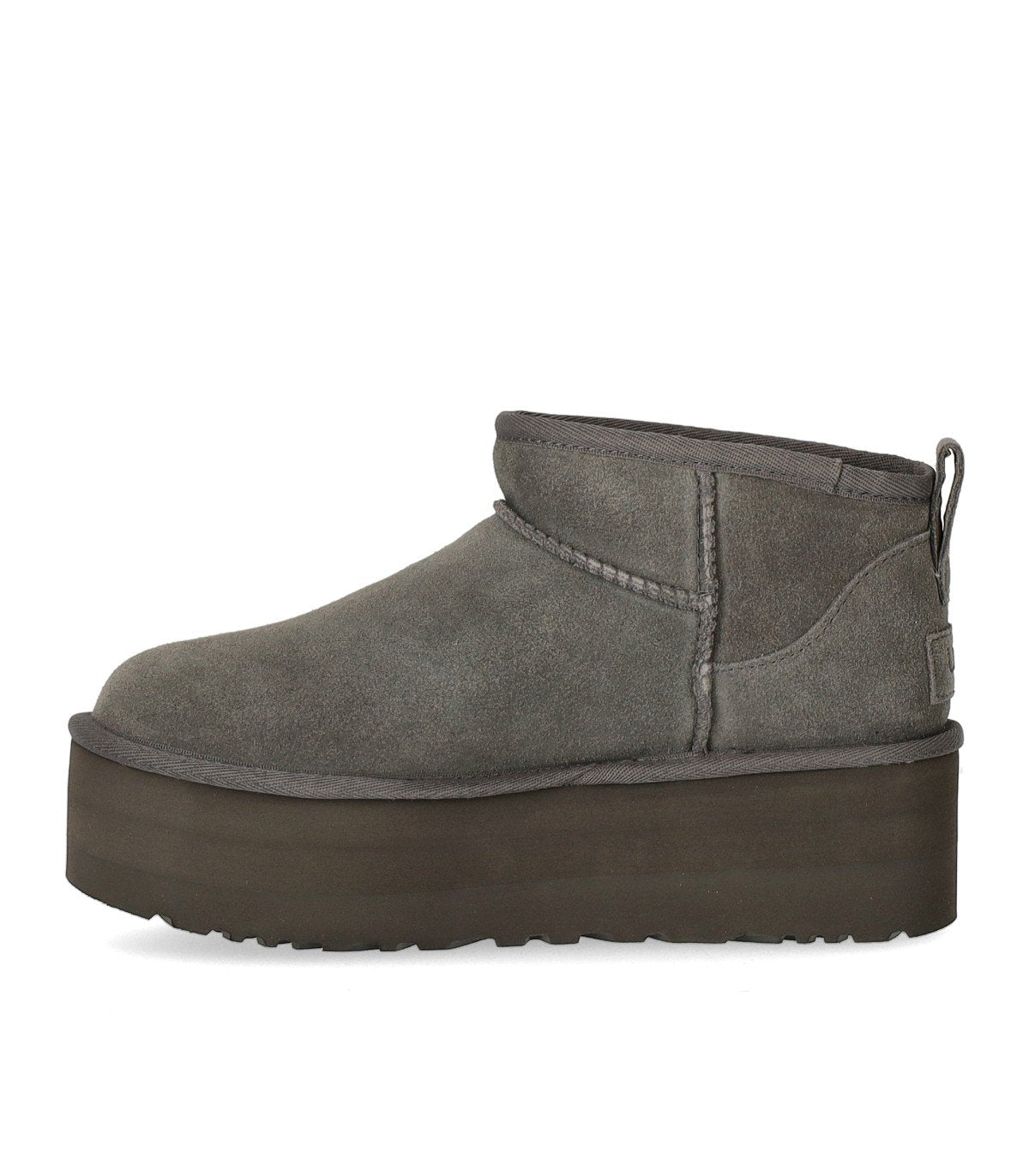 Ugg UGG Classic Ultra Mini Platform Grey Boot - Image 4