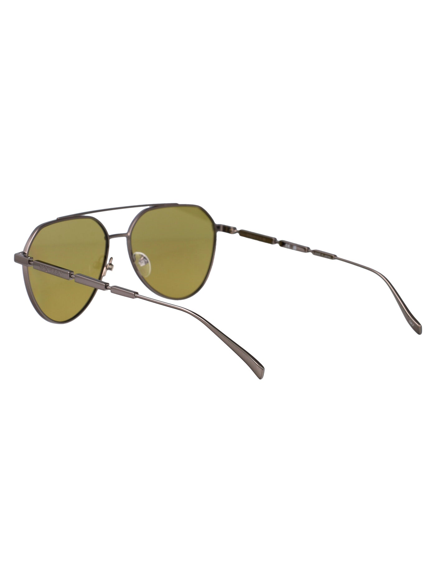 Alexander McQueen アレクサンダーMCクイーンアビエーターサングラスAM0478 S 003 - Image 4