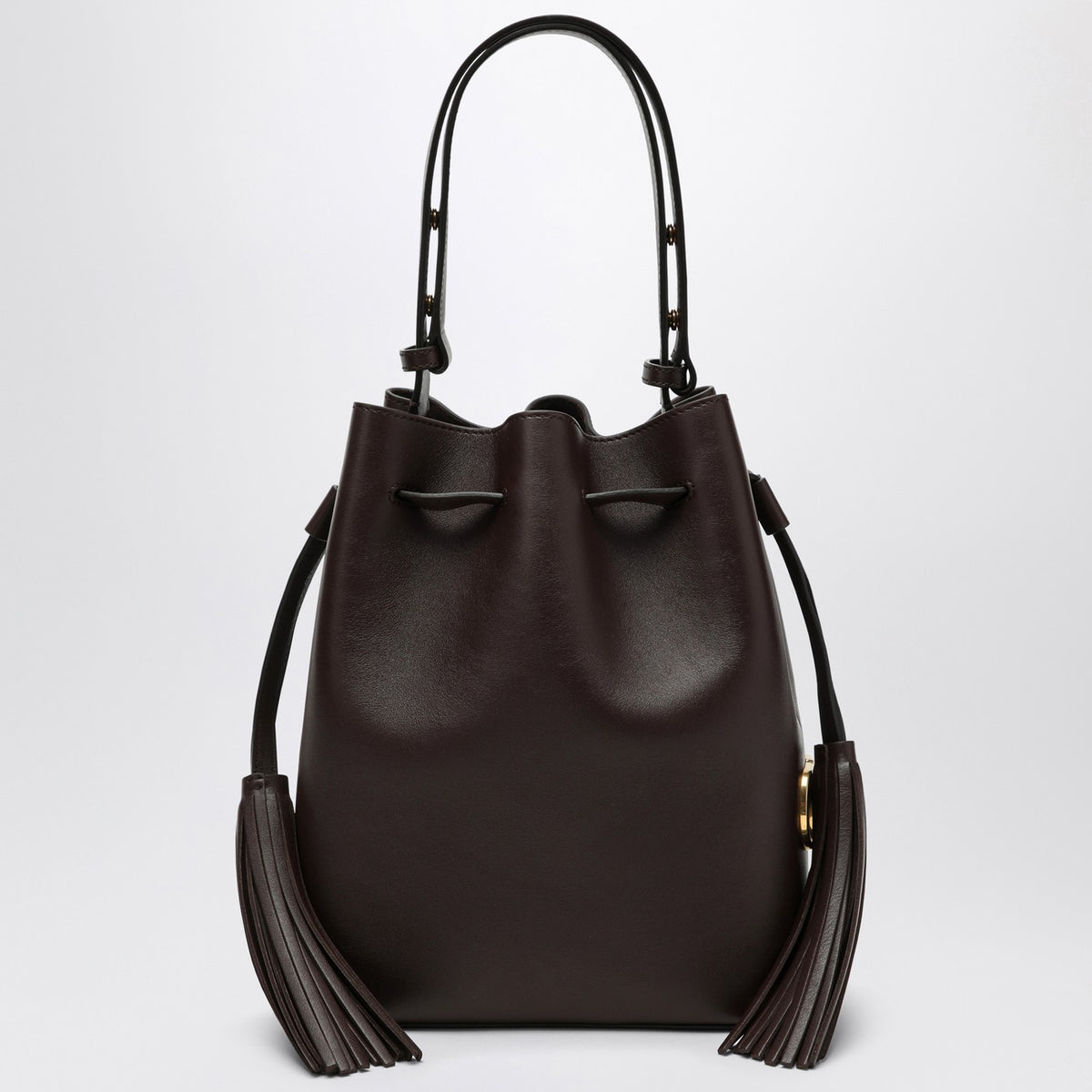 Valentino バレンティーノガラヴァニブラウンソーバケツバッグ - Image 4