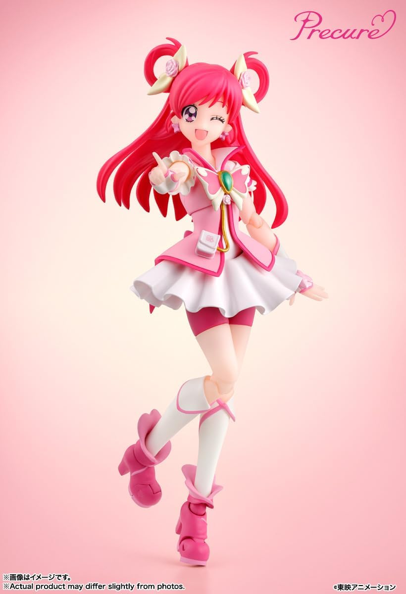 BANDAI SPIRITS S.H. Figuarts Yes! Pretty Cure 5 Cure Dream Precure Character Designer's Edition, Approx. 5.3 inches (135 mm), ABS & PVC Pre-painted Action Figure
