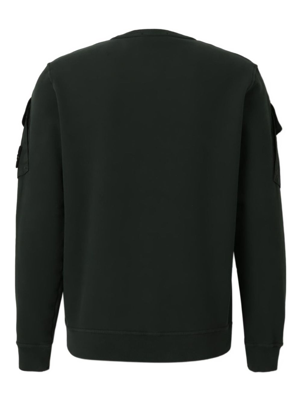 Stone Stone Island Logo Cotton Crewneck Sweatshirt - Image 4