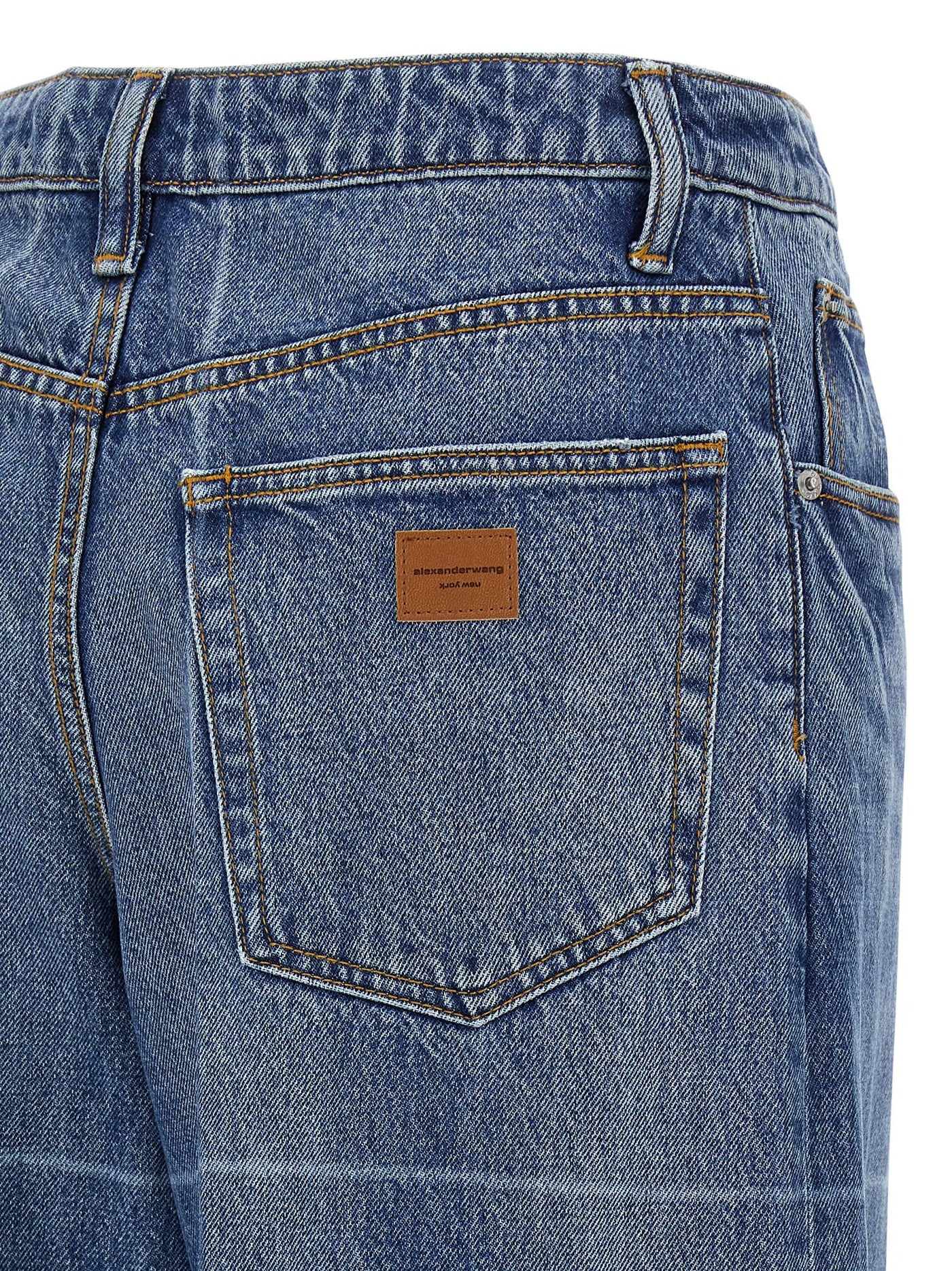 Denim X Alexander Wang デニムxアレクサンダーワンフェードジーンズ - Image 4