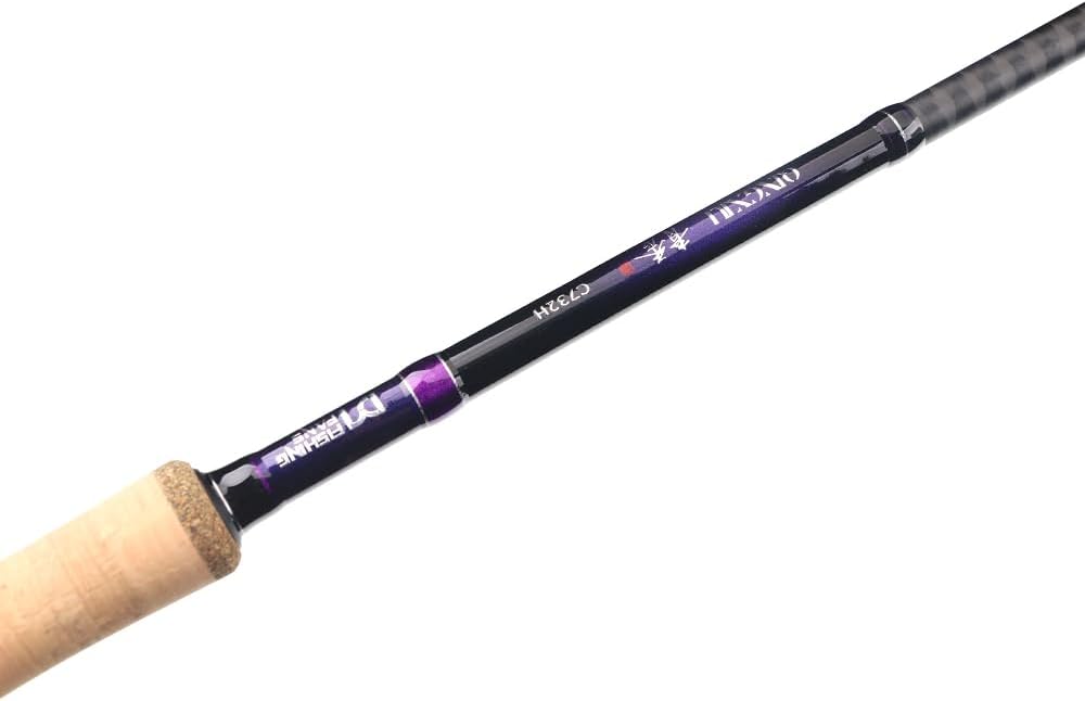 Raidoro H XH XXH Carbide Lure Rod, Carbon Fiber Fishing Rod, Casting Bait, 2-Strand, 6.5 ft (2.19 m), 6.9 ft (2.28 m), Black/Bass, Octopus, Ragyo, Catfish