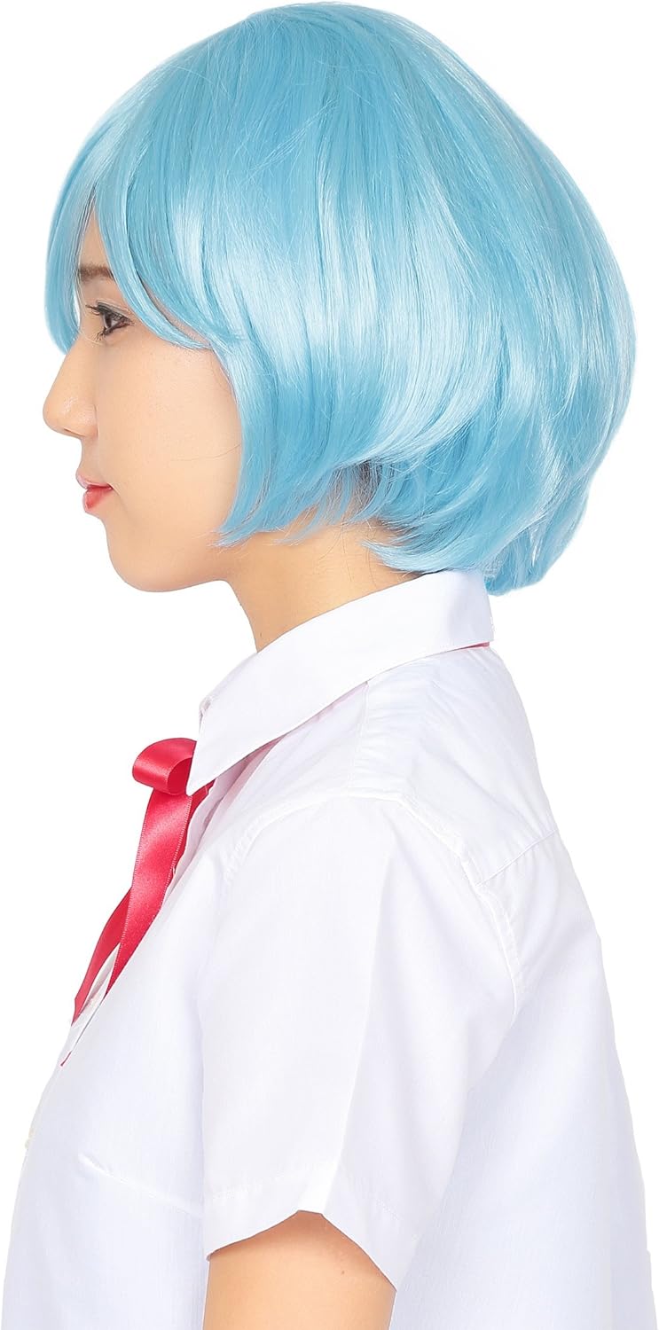 Katsurand Anime Short Wig Costume Prop for Women