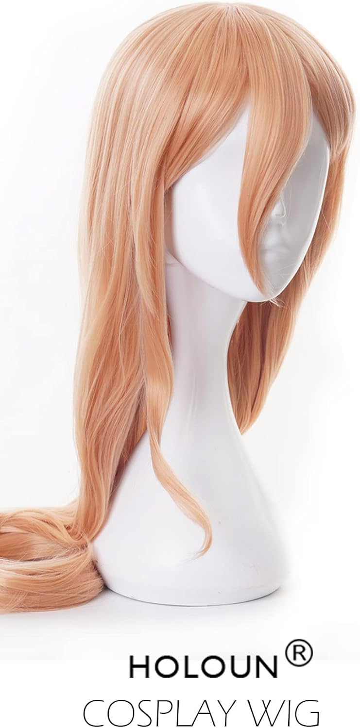 HOLOUN Chainsawman Power Wig Cosplay Tool, Halloween, Christmas, Festival, Present
