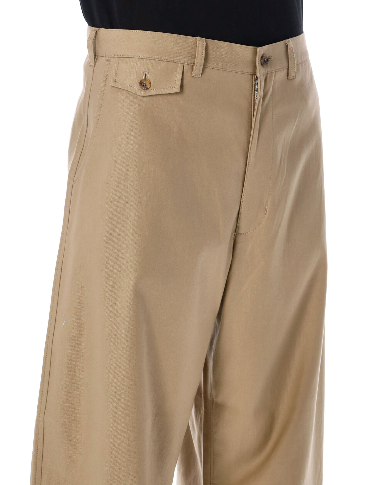 Comme Comme Des Garcons Hommeズボンベージュ - Image 4