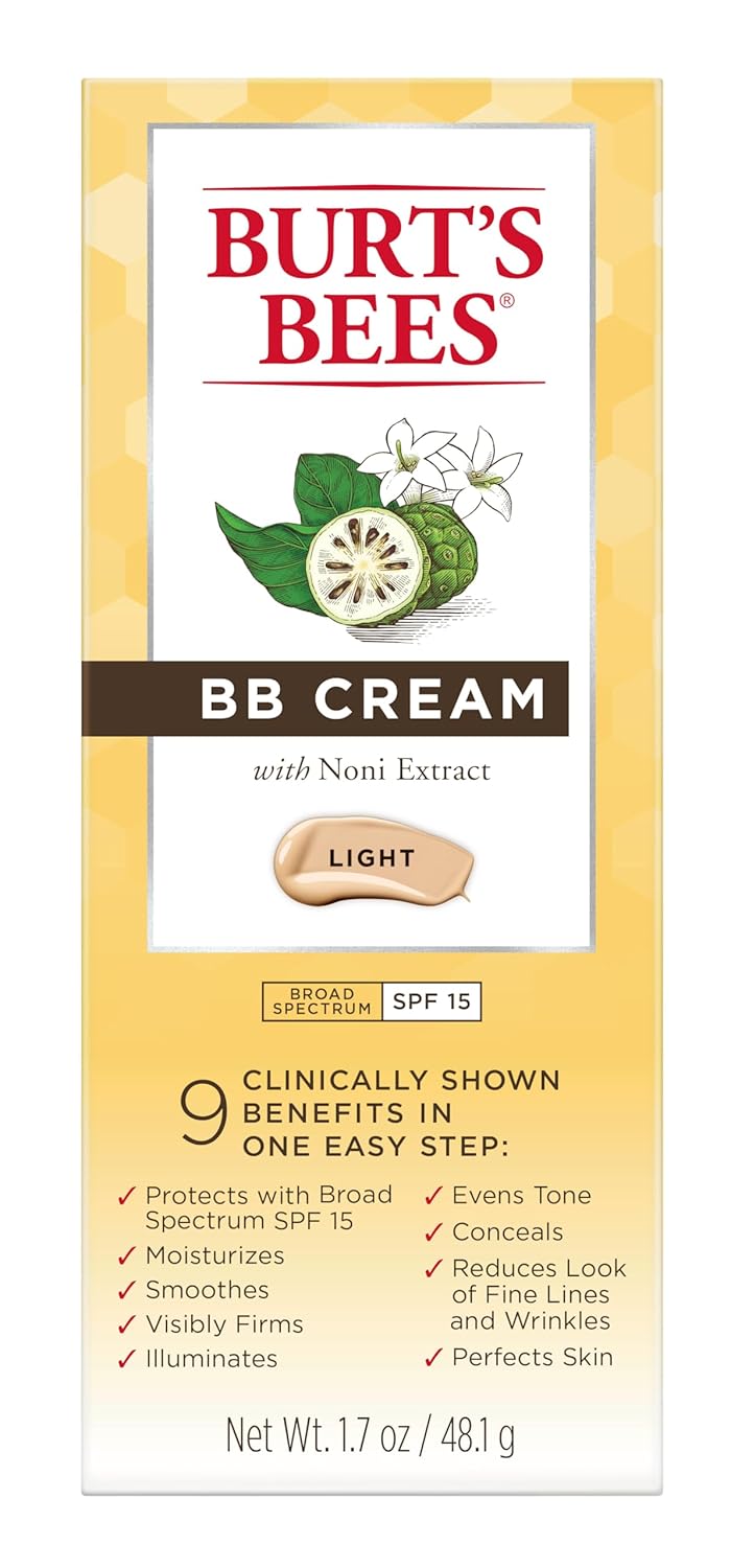 Crema Burt's Bees con SPF 15, 1.7 onzas, Light