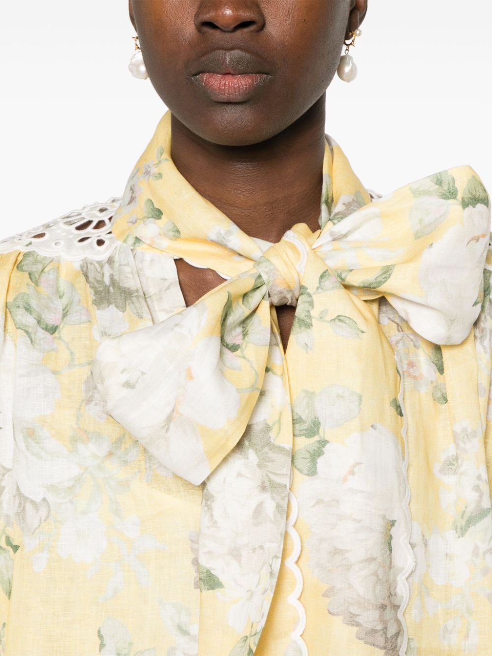 Zimmermann ZIMMERMANN ACACIAリネンミニドレス - Image 4