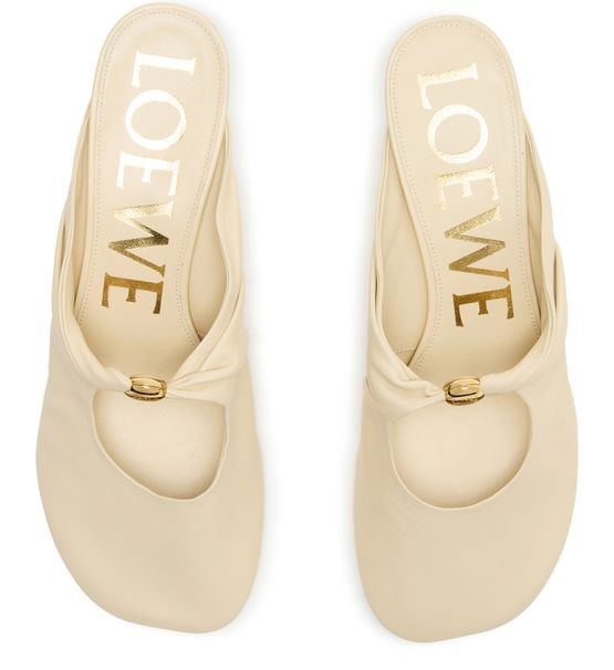 LOEWE Pebble mules in soft nappa lambskin - Image 4