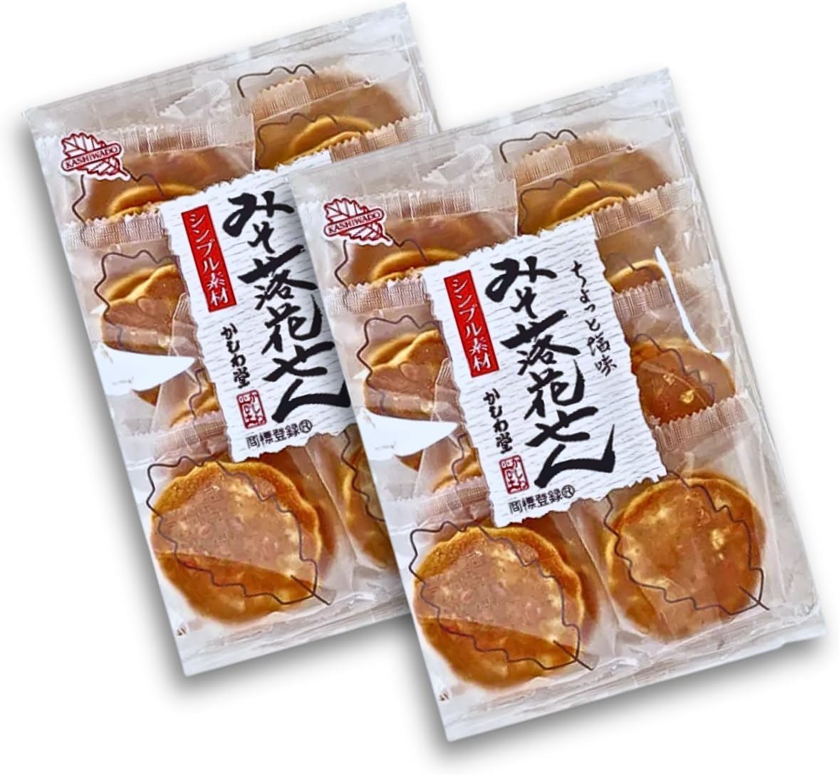 Miso Peana, Niigata Sweets, 5.1 oz (144 g) (8 Bags Packed), Individual Packaging, Set of 2, Trial Product