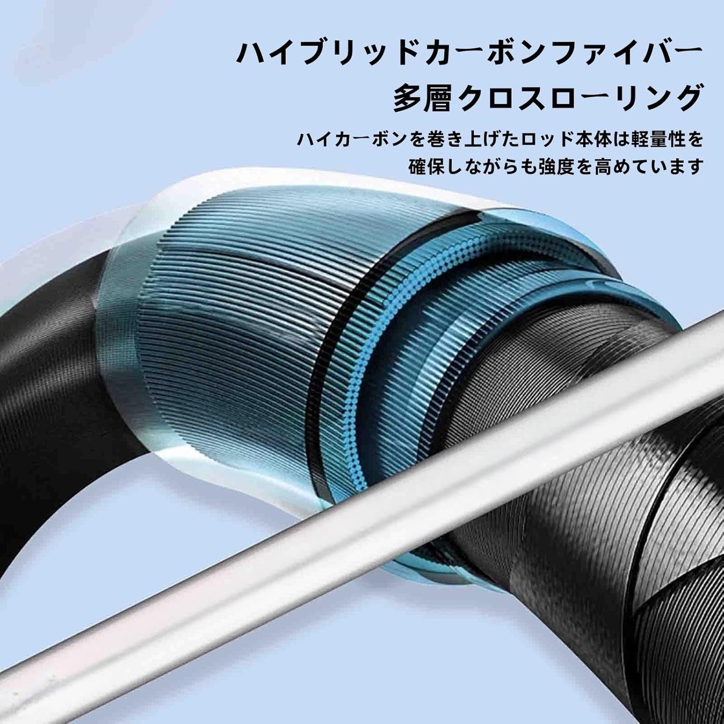 Cast Rod, Fishing Rod, Long Range Casting Rod, For Saltwater Fishing, Branches Fishing, All Water, Compact, Fishing Tools, Suitable for Various Occasions, Easy to Use and Comfortable