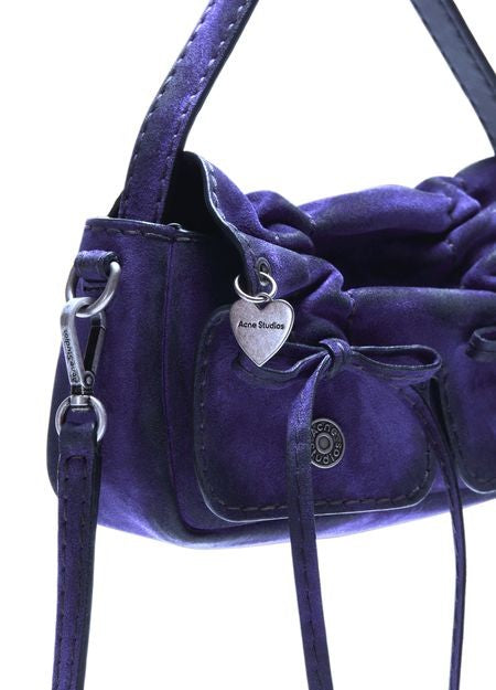 ACNE STUDIOS Micro Multipocket suede shoulder bag - Image 4