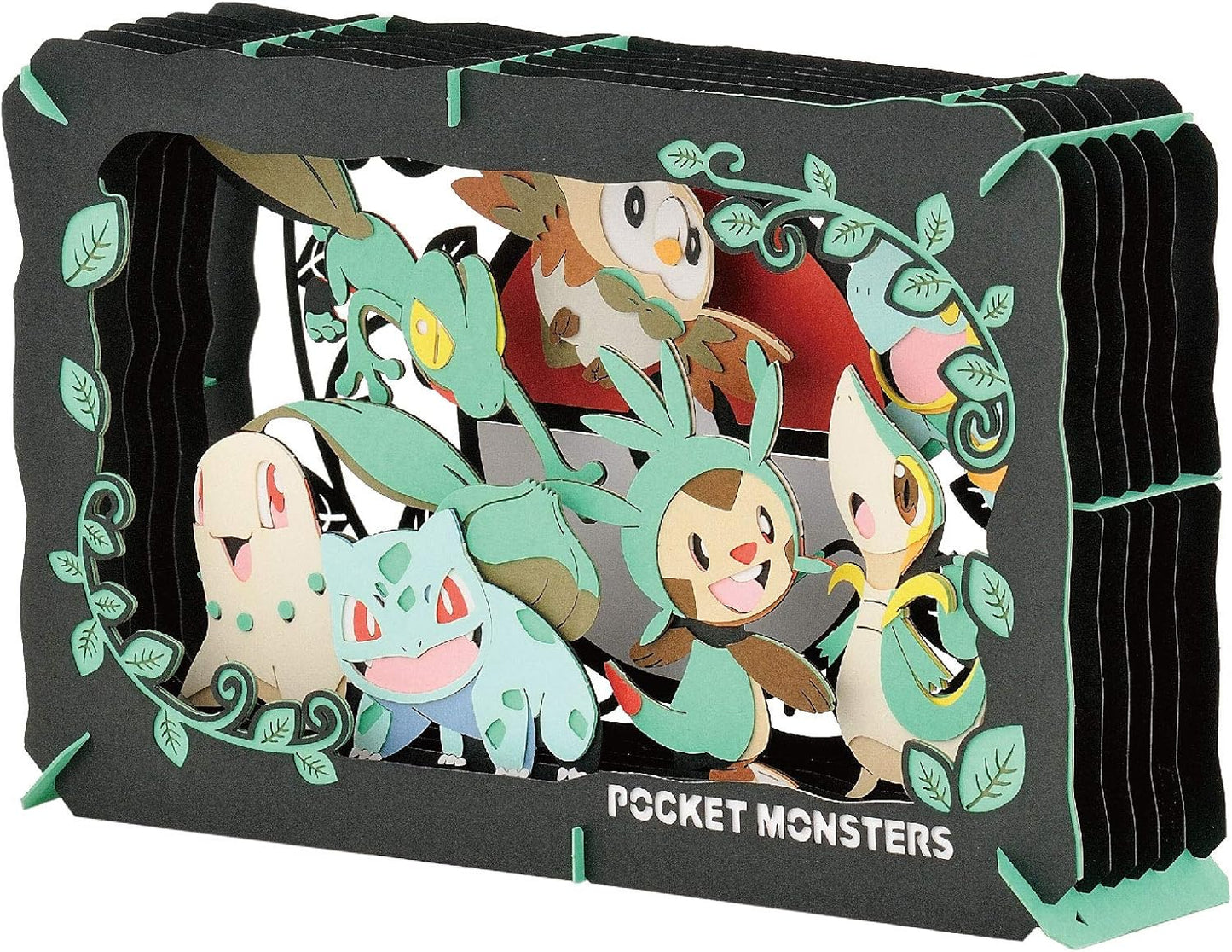ENSKY Pokemon PT-L06 Type: Grass Approx. H 3.9 x W 6.3 x D 1.7 inches (100 x 160 x 42 mm), Paper