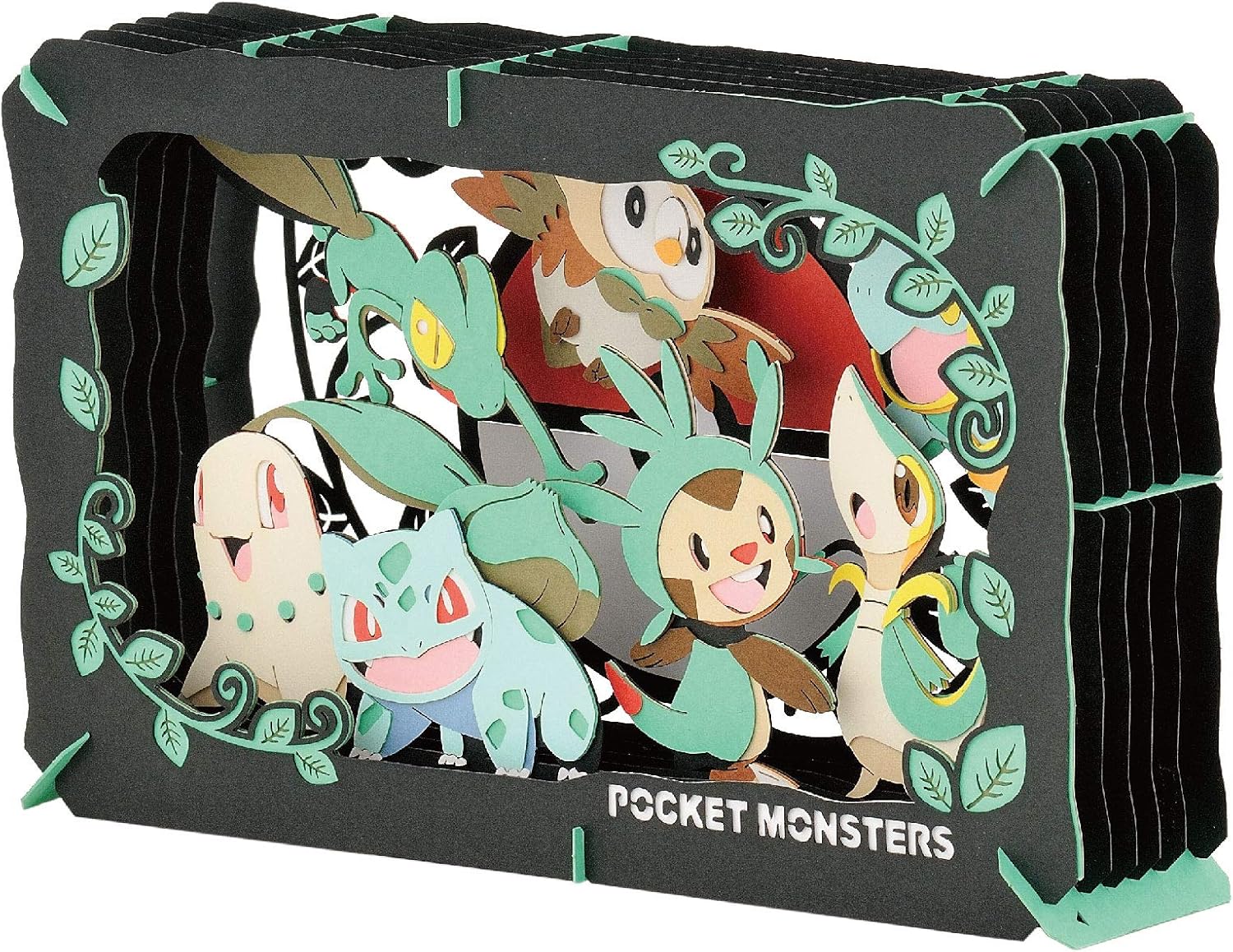 ENSKY Pokemon PT-L06 Type: Grass Approx. H 3.9 x W 6.3 x D 1.7 inches (100 x 160 x 42 mm), Paper