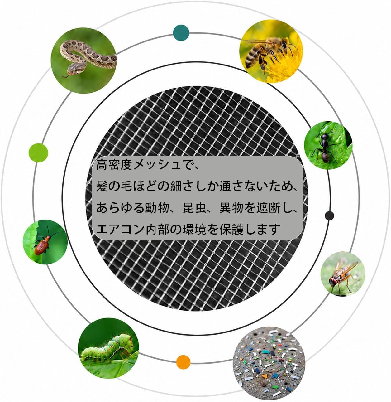 エアコン 防虫キャップ 10×15cm ネット袋 30 個 + ナイロンクリップ 15 個 白 通気性 ドレンホース虫侵入防止 家庭用 | エアコン 防虫キャップ 高密度メッシュで虫・ゴミ遮断、ドレンホース 防虫 二重紐 + クリップでズレない、通気性に優れ、排水の詰まりを防ぐ。ナイロン素材耐久性高く、室外機ドレンホース全般適用の エアコンドレンホース防虫キャップ セット