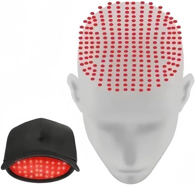 Red LED 96 LED Hair Growth Cap, Hair Growth, Scalp Care, Unisex, Promotes Hair Growth, Hair Retention, Hair Removal, Thin Hair, Easy to Operate
