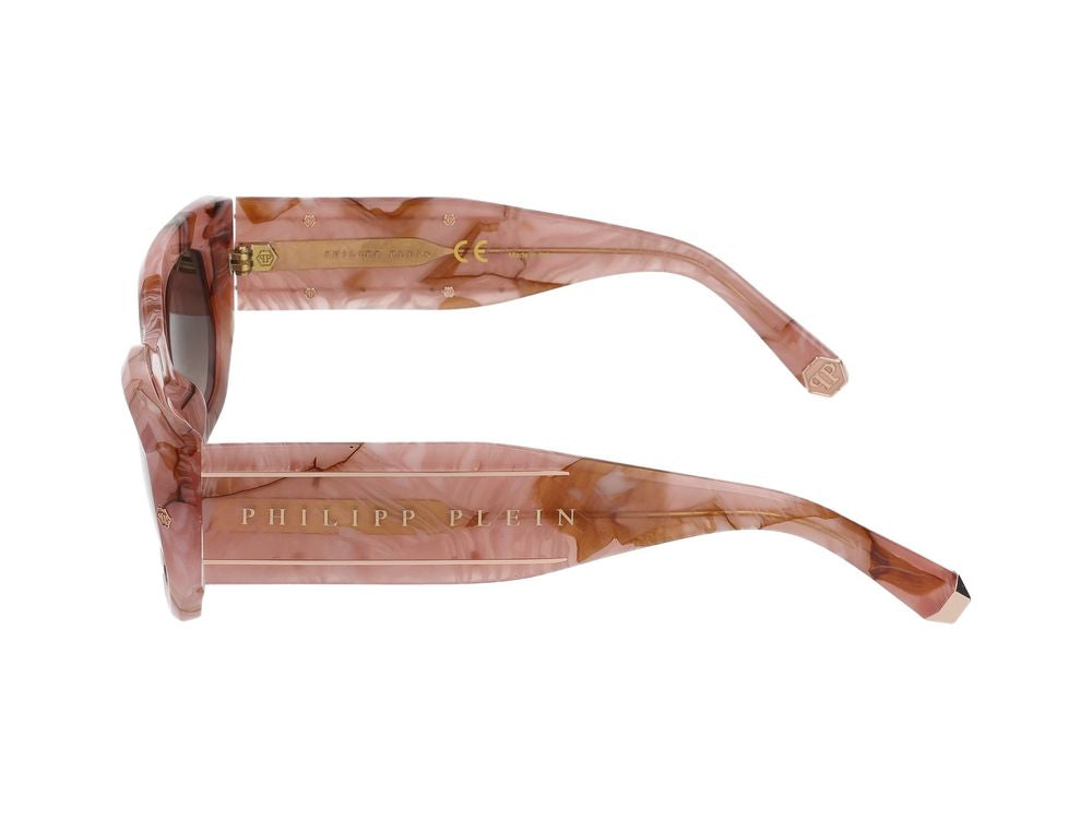 Philipp サングラスフィリッププレインSPP066 M 06 Z8 Rosa Opalino+Rosa Marmorizzato /21/135 - Image 4