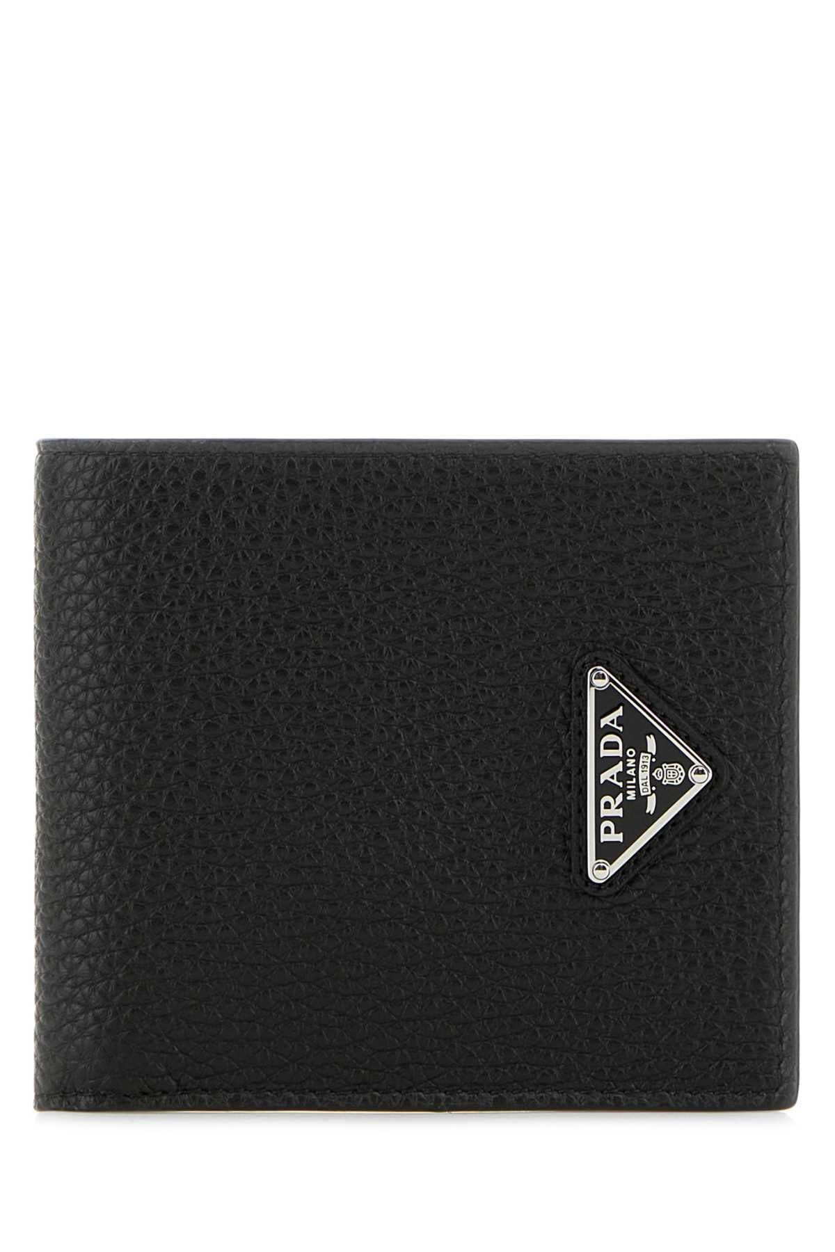 Prada プラダ ブラック レザー ウォレット - Image 4