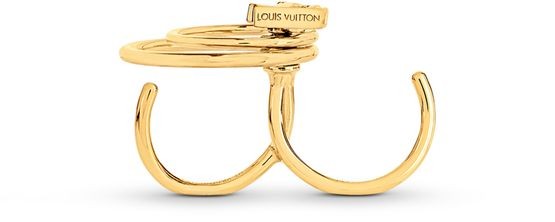 LOUIS VUITTON リング･ダブル LV ステラー - Image 4