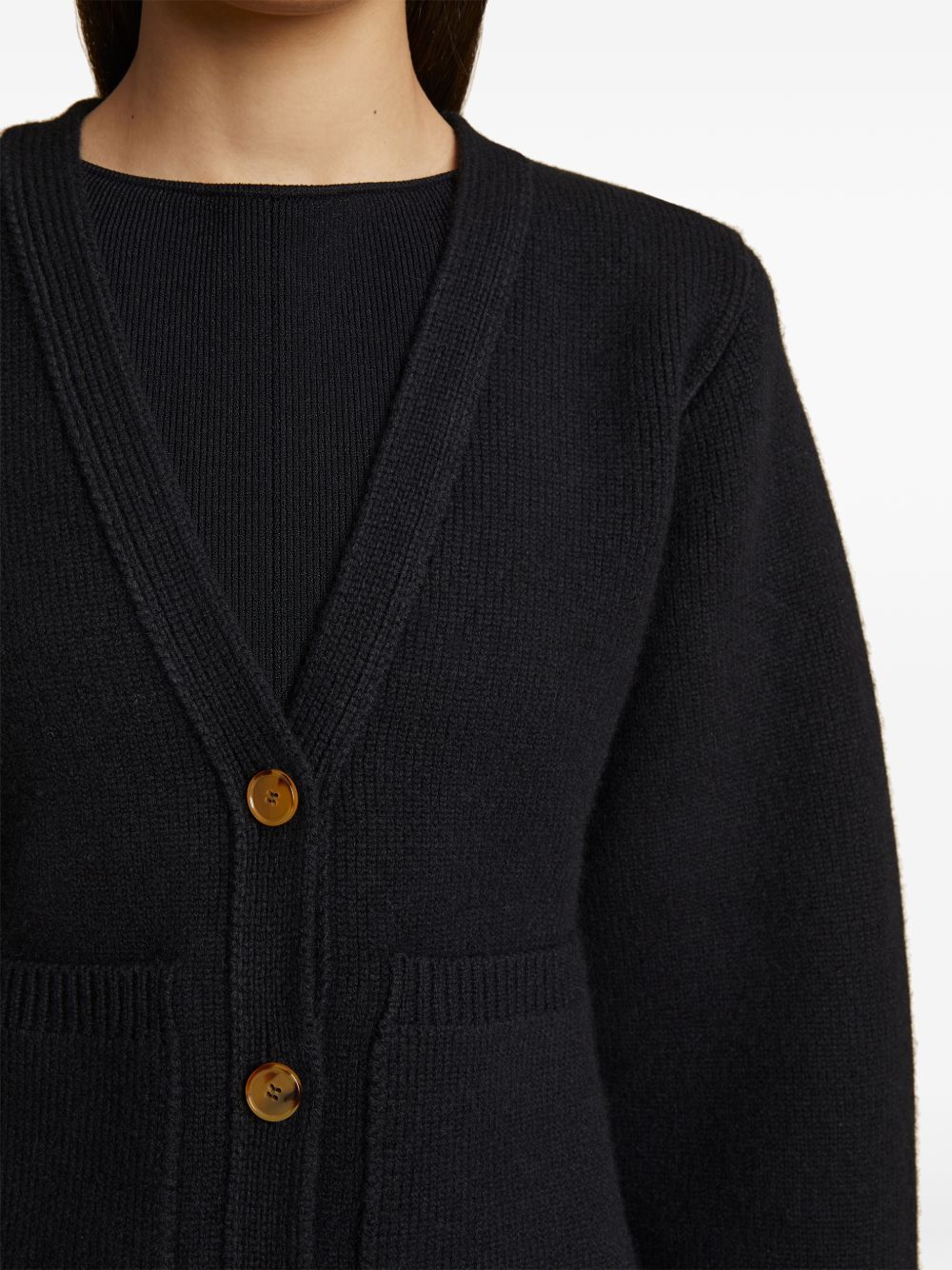 Khaite Khaite Scarlet Cashmere Cardigan - Image 4