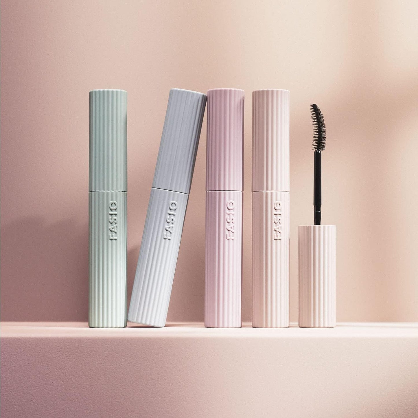 FASIO Permanent Curl Mascara WP (Long) Waterproof 01 Black, 0.2 oz (7 g)