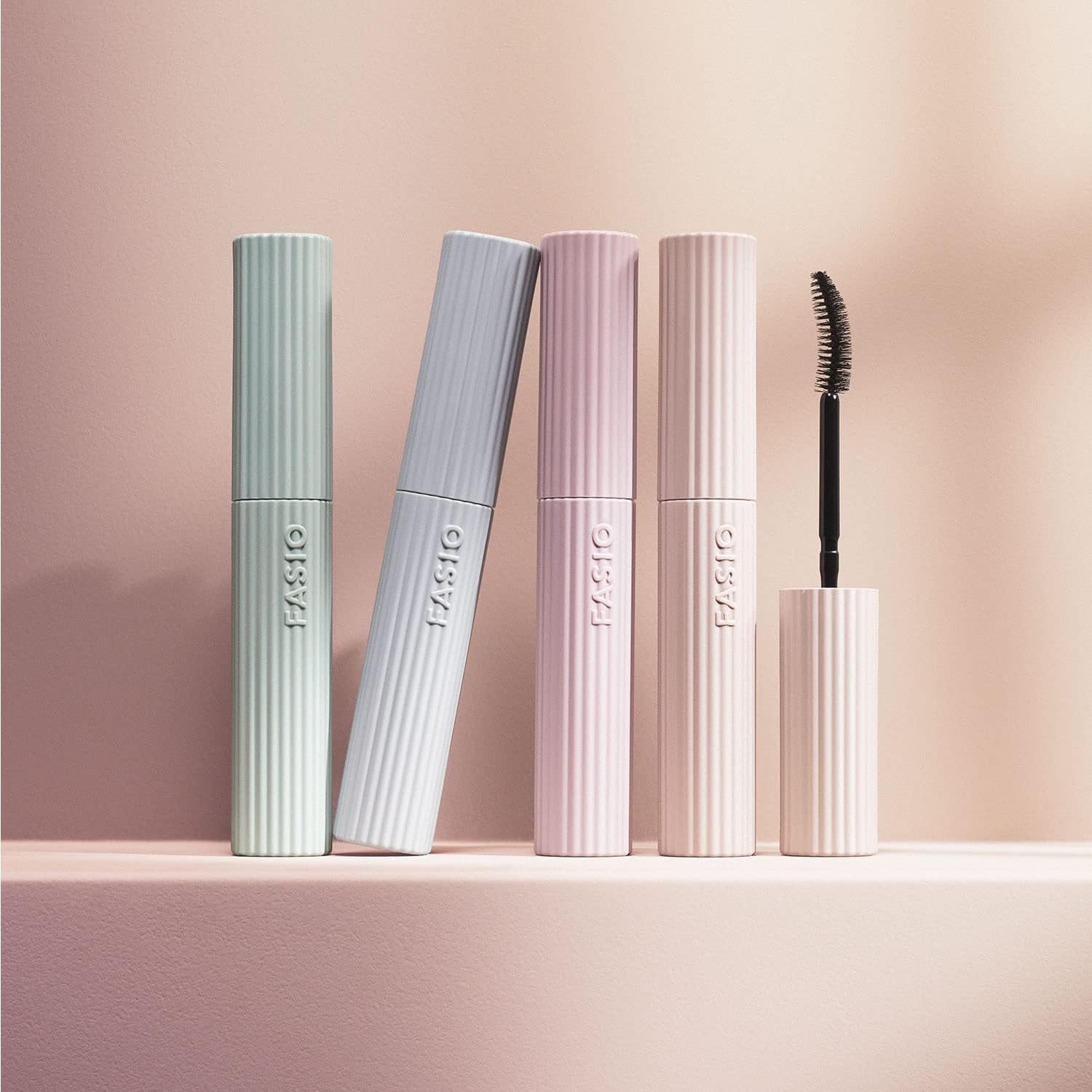 FASIO Permanent Curl Mascara WP (Long) Waterproof 01 Black, 0.2 oz (7 g)