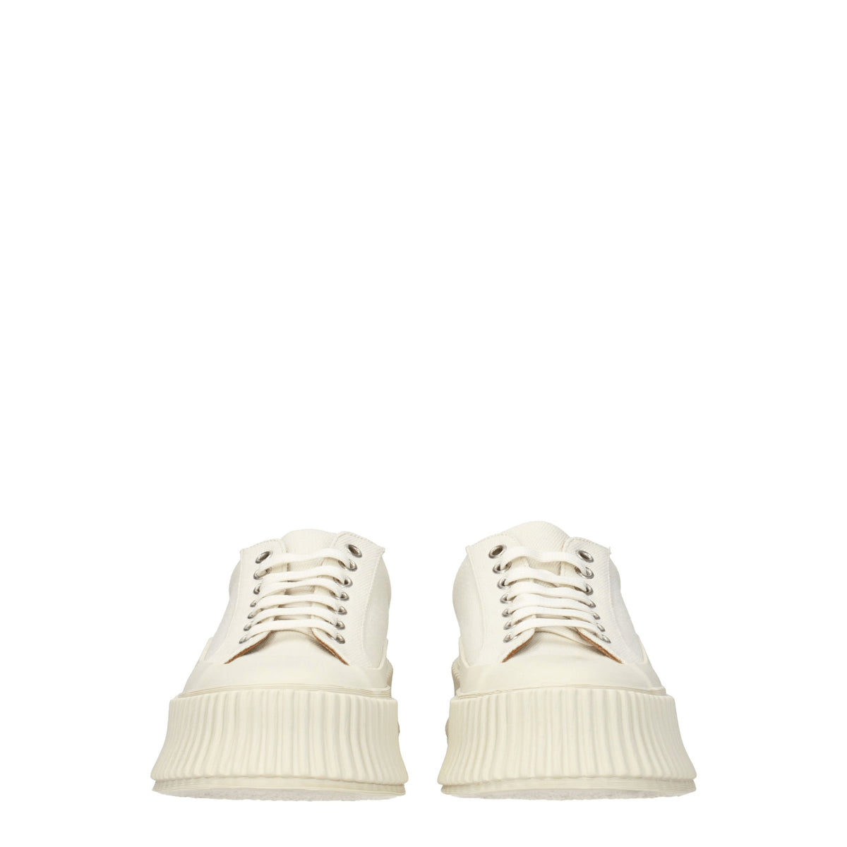 Jil Jil Sander Sneakers Women Fabric White/White Cloud - Image 4