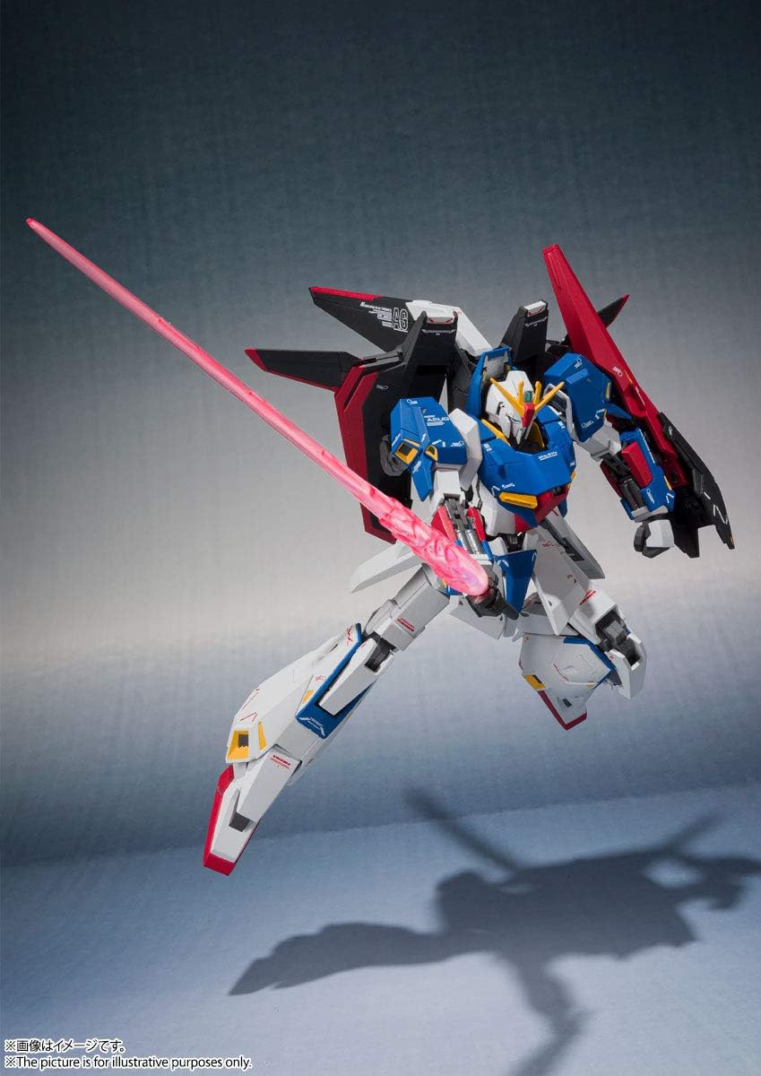 BANDAI SPIRITS Metal Robot Spirits (Ka signature) Mobile Suit Z Gundam Side MS Z Gundam Approx. 5.5 inches (140 mm), ABS & PVC & Die Cast Painted Action Figure 185700