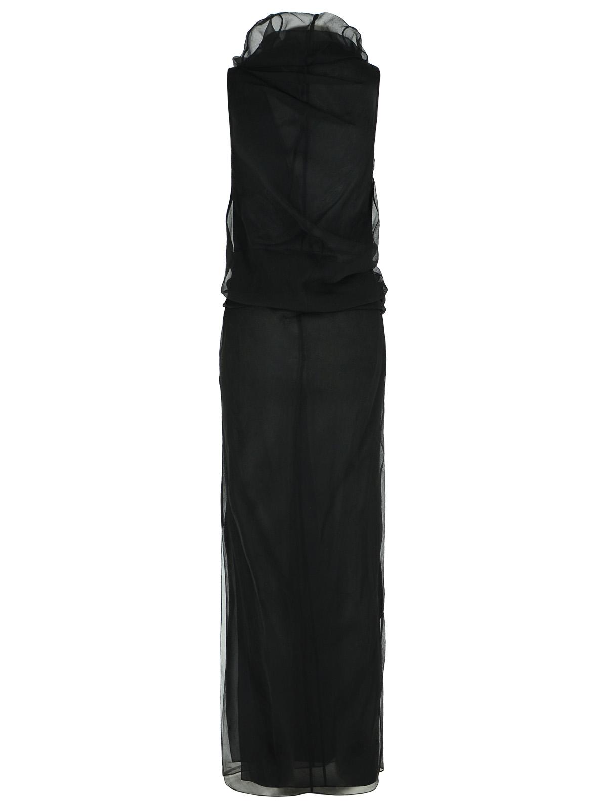 Khaite Khaite 'Jeanty'黒いシルクドレス - Image 4
