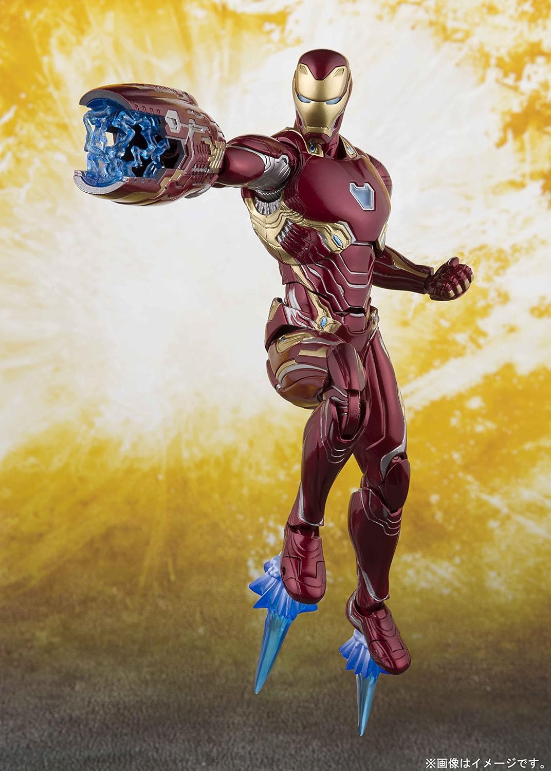 TAMASHII NATIONS S.H.フィギュアーツ アベンジャーズ アイアンマン マーク50 (アベンジャーズ/インフィニティ・ウォー) 約155mm PVC・ABS製 塗装済み可動フィギュア