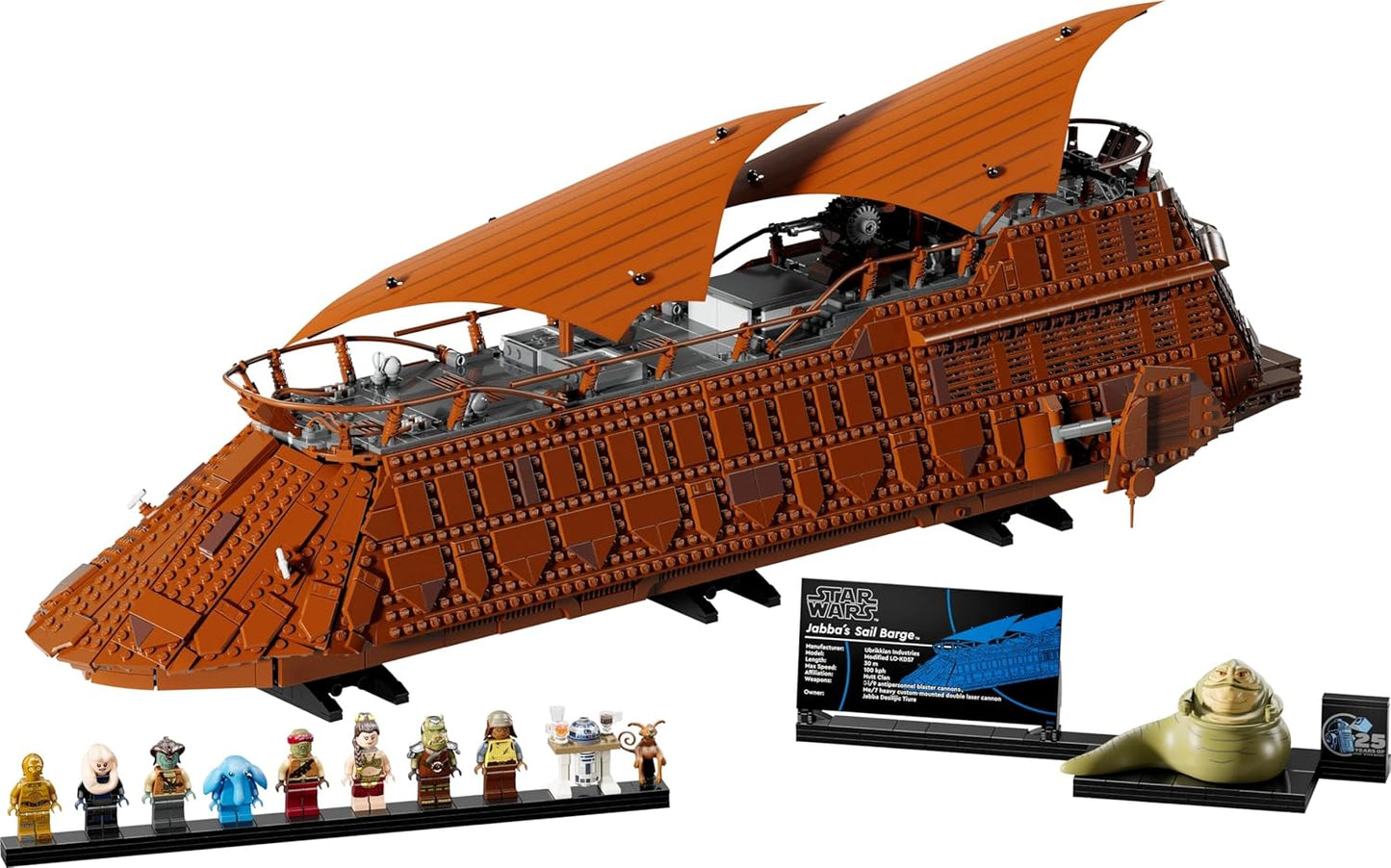 Lego Star Wars Jabba's Sail Barge™ Toy, Gift, Birthday, Blocks, Father's Day, Men, Women, Space, 75397