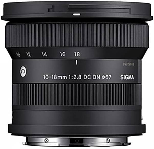 Sigma Sigma Fujifilm X-Mount 10-18mm F2.8 DC DN Zoom Wide Angle APS-C Contemporary Mirrorless Only