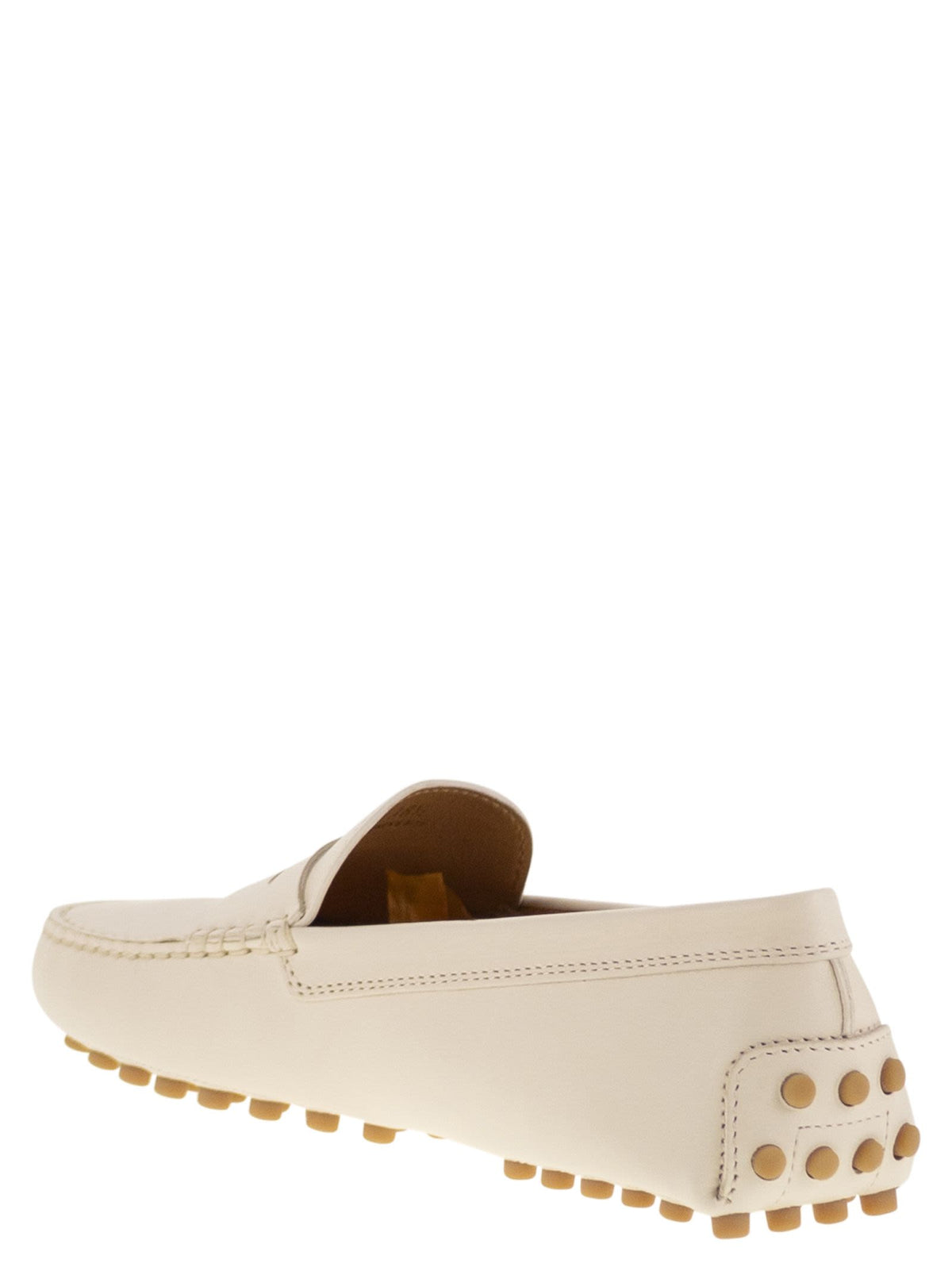 Tods トッド 'S 革のモカシンラバーソール - Image 4