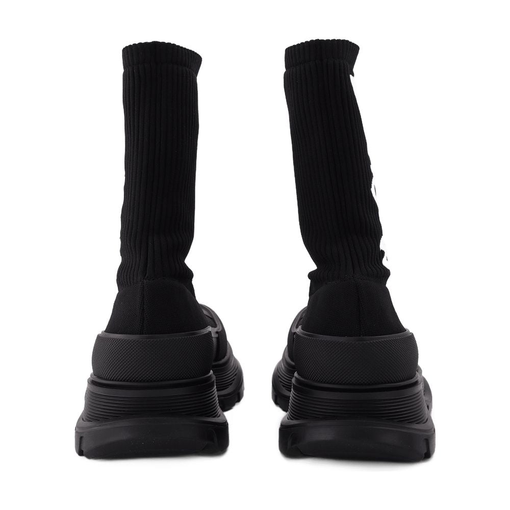 Alexander 黒の靴下ブーツ - Image 4